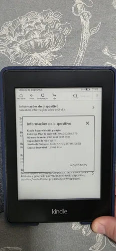 Kindle Paperwhite - 6° Geração  - 1,3 GB