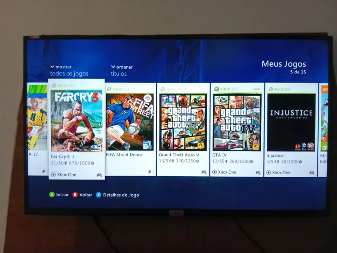 Xbox 360 super slim pegando tudo ok