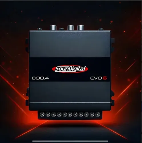 Módulo Soundigital Sd 800.4 Evo 6 4 Ohms 800w Rms !!LACRADO!!