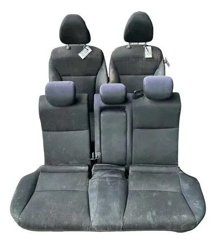 Jogo Banco Completo Honda City 2019 Sedan ( Pano ) Preto