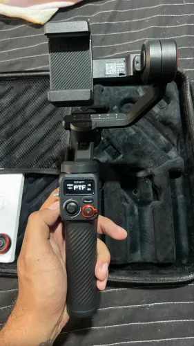 Estabilizador Hohem M6 com IA