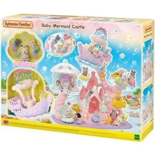 Sylvanian families baby mermaid castle