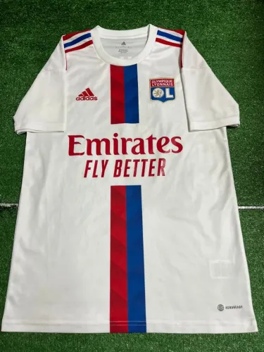 Camisa Lyon Home 2022/2023 #8 Aouar