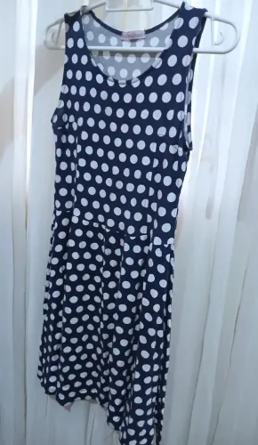 Vestido de Bolinhas Infantil
