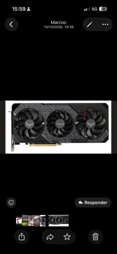 Placa de Video Asus TuF Gaming X3 Radeon RX 5700XT