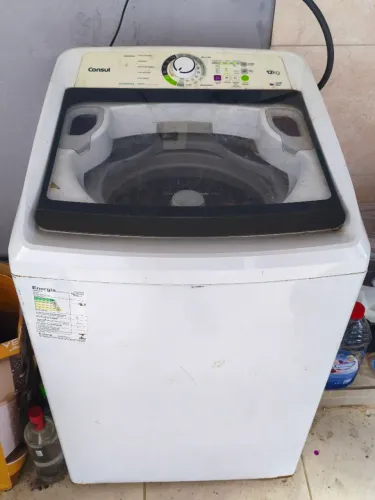 Máquina de lavar Consul 12kg com função Edredom