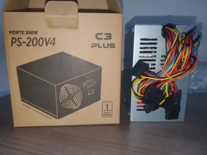 Fonte ATX 200W C3Plus / C3Tech