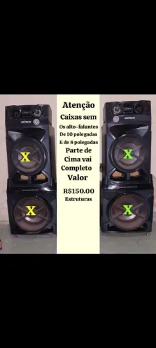 Caixas de som sony genezi