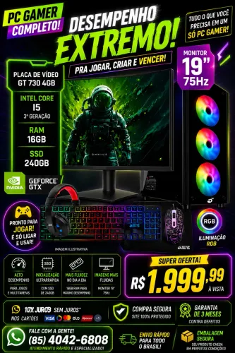 Pc gamer i5 em ofertas