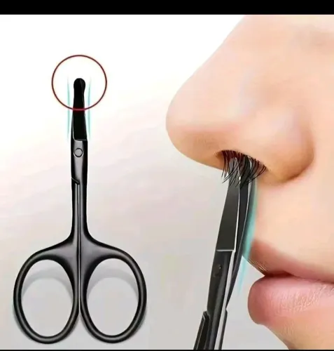Tesoura de cabelo de nariz