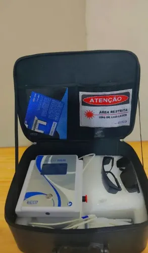 Ecco Hair Aparelho De Laser E Lad + Smart Vibra