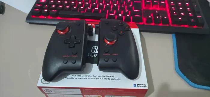 Controle ergonomico hori para nintendo switch