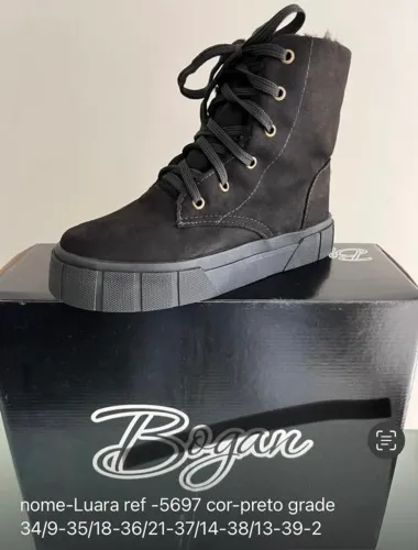 Lote de Botas Bogan forrada de amarrar