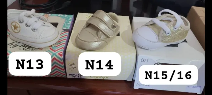 kit Sapato infantil