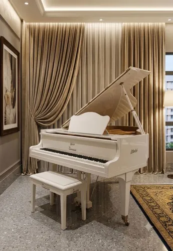 Piano de Cauda J.Hoelzl Impecável ? Peça de Luxo Rara