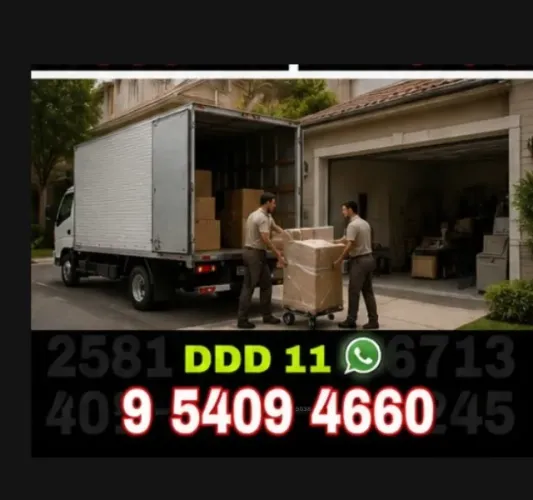 Frete, Mudanças e Serviços de Transportes de Cargas Leves