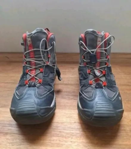 Bota de trilha infantil quechua crossrock mid 36
