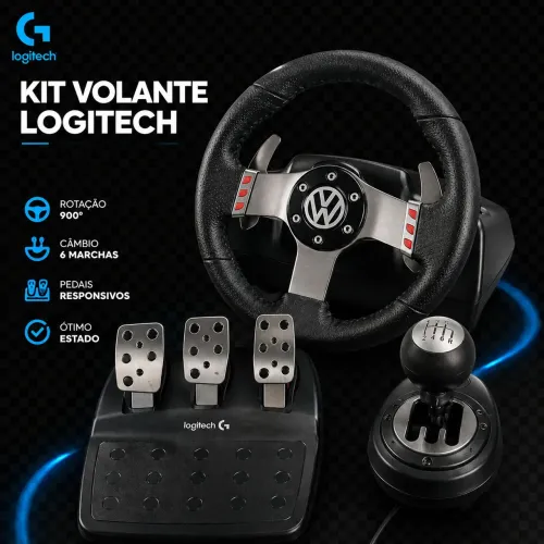 Volante Logitech G27 completo