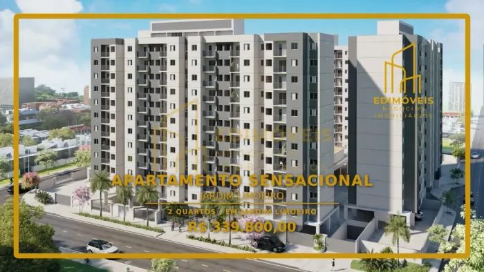 Jardim Limoeiro: seu apartamento de 2 quartos em condomínio com estrutura completa!