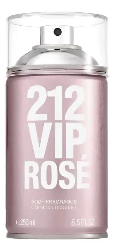 Body Spray Carolina Herrera 212 Vip Rosé Feminino 250ml