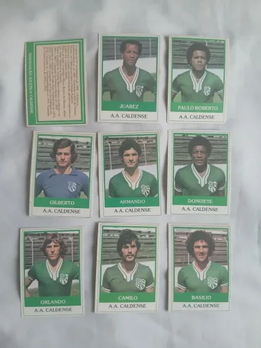 Cards ping pong - Caldense (completo)