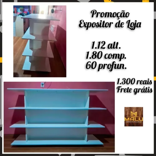 Promoção expositor de loja