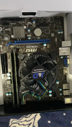 Kit placa mãe H81