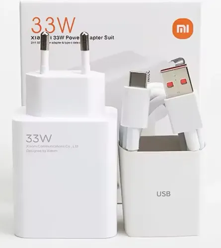 Carregador Original Xiaomi Ultra rápido 33W
