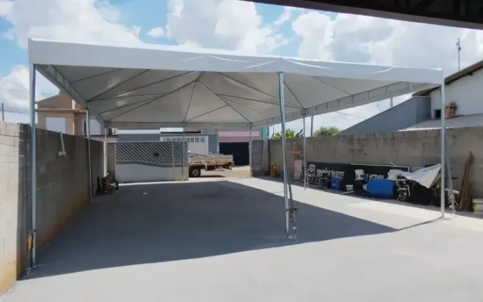 TENDA 12X8 GALVANIZADA