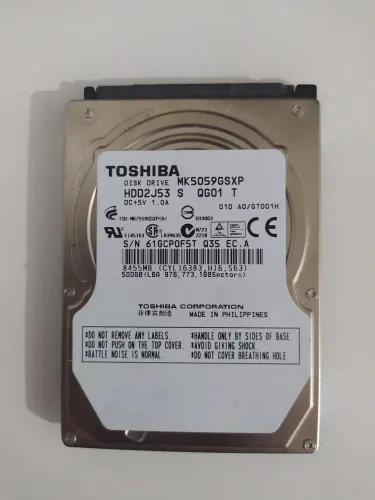 HD Disco Rígido 500GB de Memória Ideal para notebook, Case HD externo ou para Emulador