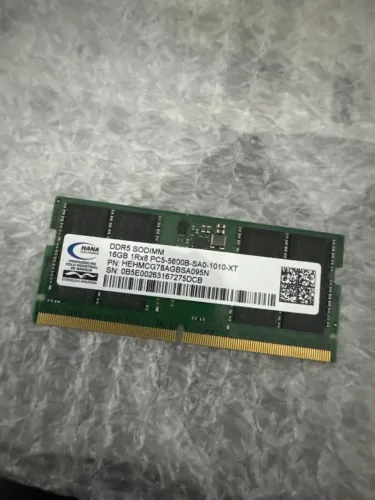 Memória ddr5 16gb 5600mhz