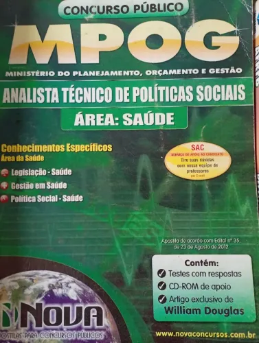 Apostilha concurso MPOG