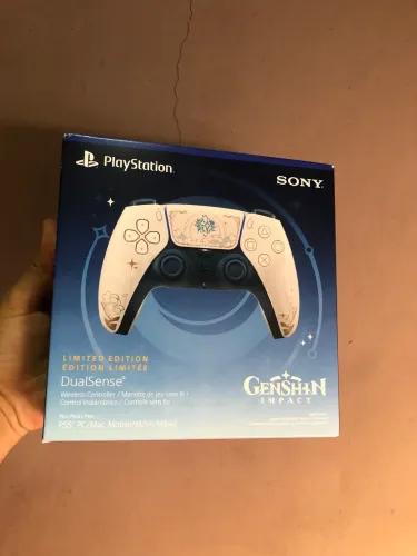 Controle Genshin PlayStation 5 ps5 Lacrado Gamer Original