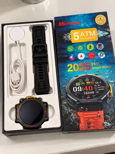 Smartwatch Ma31 M-rex4 49mm Resistente Bateria Longa Duração