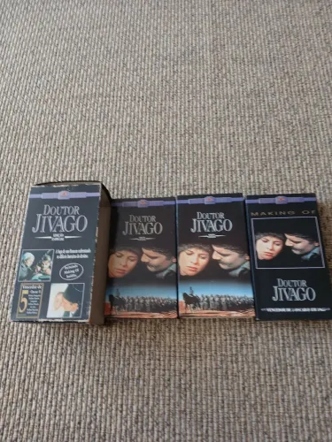 Fita Vhs Tripla Doutor Jivago - Edição Especial