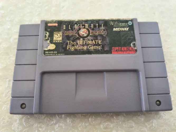 Ultimate MK3 Mortal Kombat Original Super Nintendo SNES