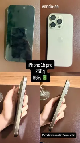 iPhone 15 pro 256 gb
