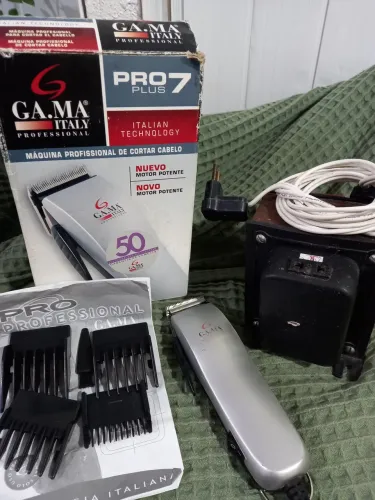 MÁQUINA CABELO COM TRANSFORMADOR 220w