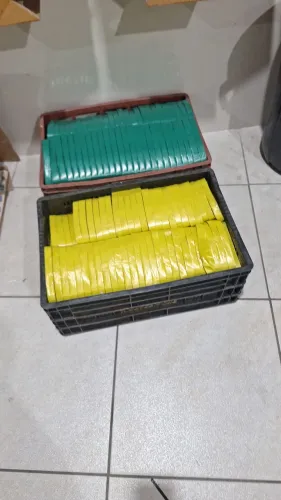 Fita e barbante enfeite copa do mundo