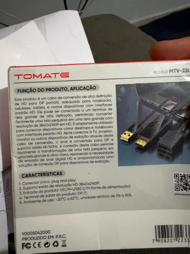 Adaptador Hdmi para display Port mtv-220
