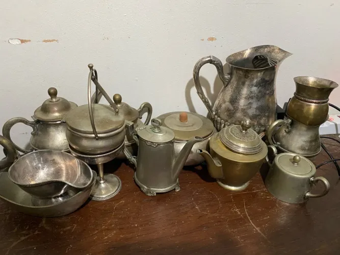 Utensilios Cozinha Antigos conjunto com 13 peças