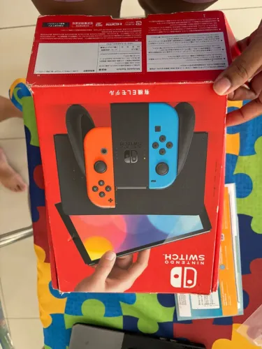 Nintendo Switch 1 V2 OLED 256 GB DESBLOQUEADO