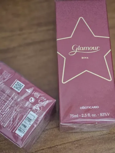 Perfume boticário glamour diva - LACRADO