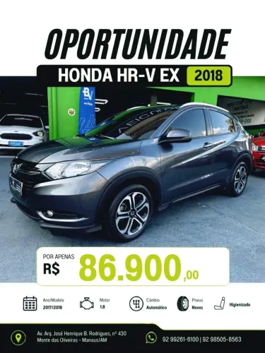 Honda HR-V EX 1.8 Flexone 16V 5P Aut. 2018