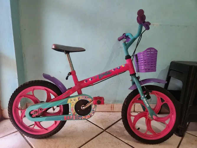 Bicicleta Caloi Barbie Aro 16 (entrego)