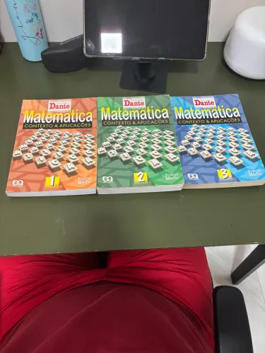 COLEÇÃO DE LIVROS DE MATEMÁTICA ENSINO MÉDIO.