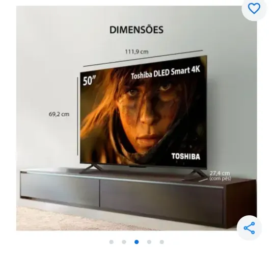 Tv Smart 50 Toshiba 4K