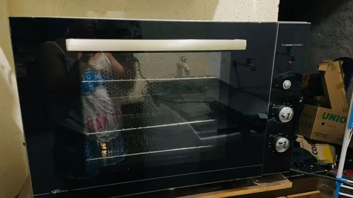 Forno industrial 80lts Fisher elétrico 220v