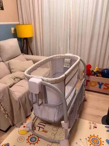Berço Moisés com Balanço Automático e Música