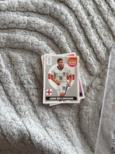 Figurinha da copa 2026 - extra sticker - Jude Bellingham - prata